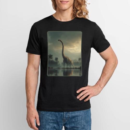 Brachiosaurus Misty Lake Design - Stanley/Stella Crafter Unisex Organic T-Shirt