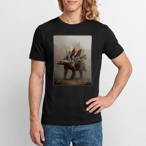 Stegosaurus Misty Forest Design - Stanley/Stella Crafter Unisex Organic T-Shirt