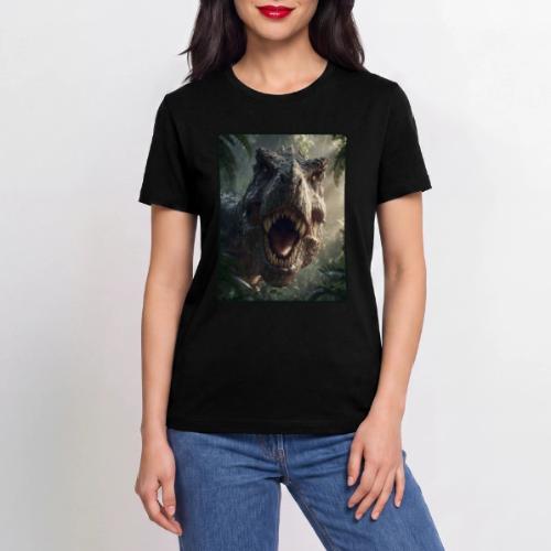 T Rex Jungle Roar Design - Stanley/Stella Crafter Unisex Organic T-Shirt