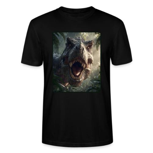 T Rex Jungle Roar Design - Stanley/Stella Crafter Unisex Organic T-Shirt