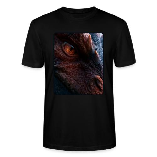 Fierce Ancient Dragon Portrait Design - Stanley/Stella Crafter Unisex Organic T-Shirt