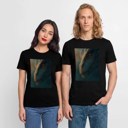 Golden Eye Dragon Close-Up Design - Stanley/Stella Crafter Unisex Organic T-Shirt