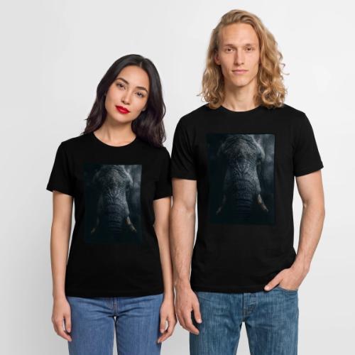 Shadow Elephant Intense Eyes Design - Stanley/Stella Crafter Unisex Organic T-Shirt
