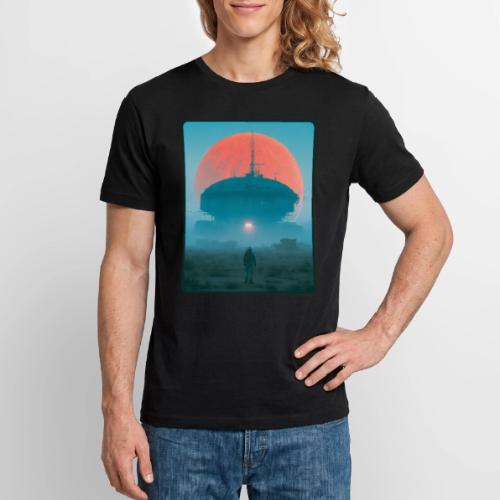 Astronaut Alien Outpost Design - Stanley/Stella Crafter Unisex Organic T-Shirt