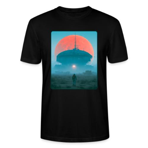 Astronaut Alien Outpost Design - Stanley/Stella Crafter Unisex Organic T-Shirt