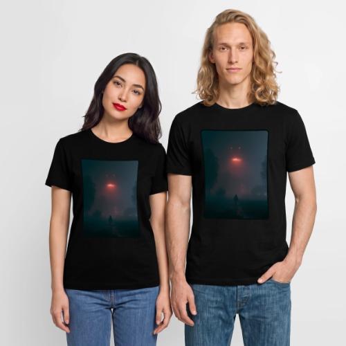Mysterious UFO Encounter Design - Stanley/Stella Crafter Unisex Organic T-Shirt