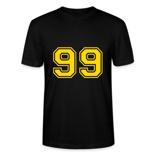 Number 99 in a classic athletic collegiate font - Stanley/Stella Crafter Unisex Organic T-Shirt