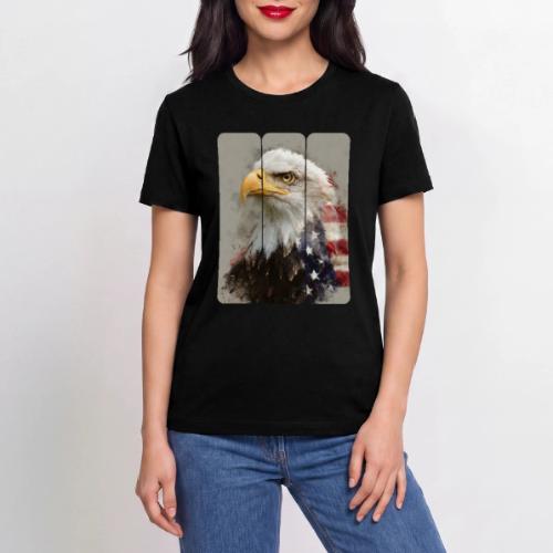 USA: Eagle of the Free - Stanley/Stella Crafter Unisex Organic T-Shirt