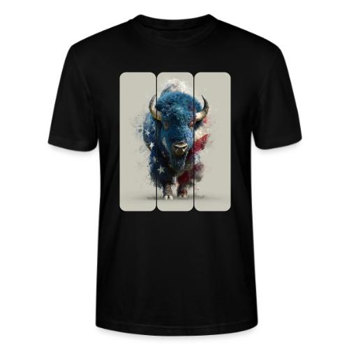USA: Spirit of the Plains - Stanley/Stella Crafter Unisex Organic T-Shirt
