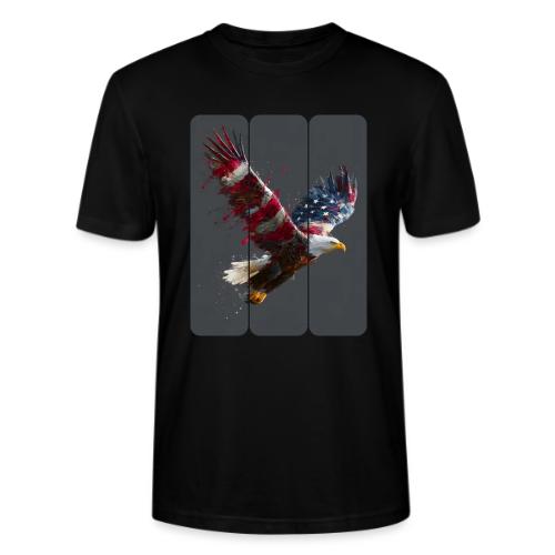 USA: Freedom in Flight - Stanley/Stella Crafter Unisex Organic T-Shirt