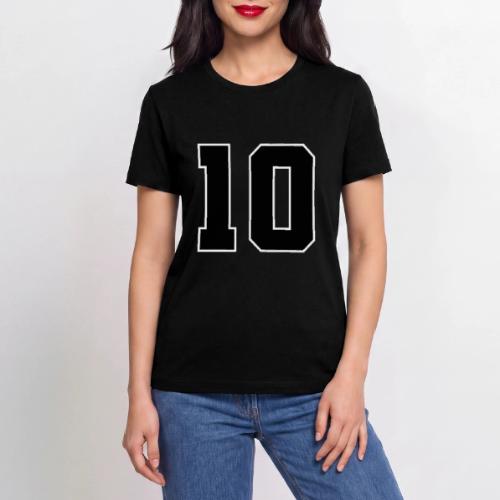 Varsity Number 10 Athletic Design - Stanley/Stella Crafter Unisex Organic T-Shirt