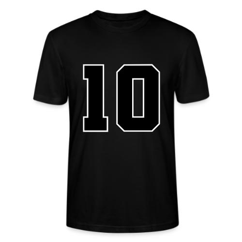 Varsity Number 10 Athletic Design - Stanley/Stella Crafter Unisex Organic T-Shirt