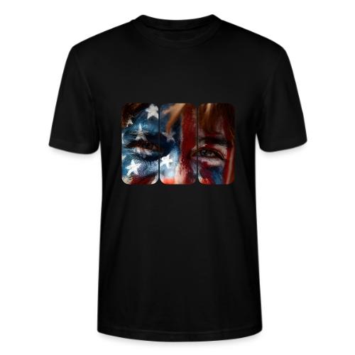 USA: Stars in Their Eyes - Stanley/Stella Crafter Unisex Organic T-Shirt