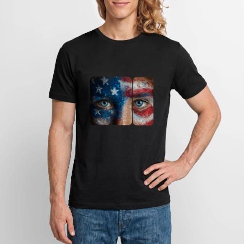USA: Stars in Her Eyes - Stanley/Stella Crafter Unisex Organic T-Shirt