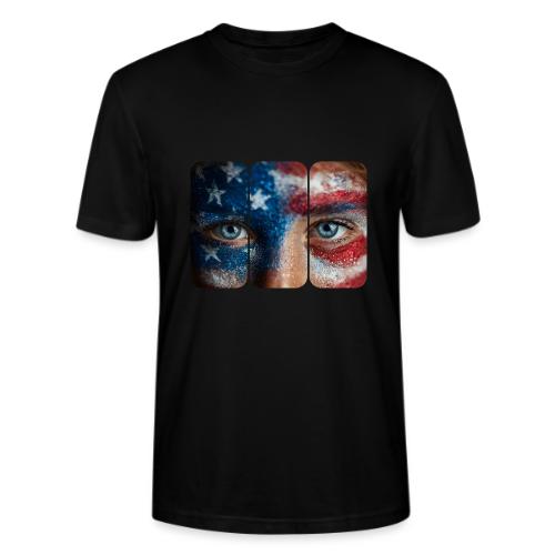 USA: Stars in Her Eyes - Stanley/Stella Crafter Unisex Organic T-Shirt