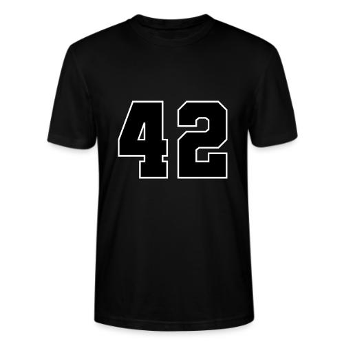 Varsity Number 42 Sports Style - Stanley/Stella Crafter Unisex Organic T-Shirt