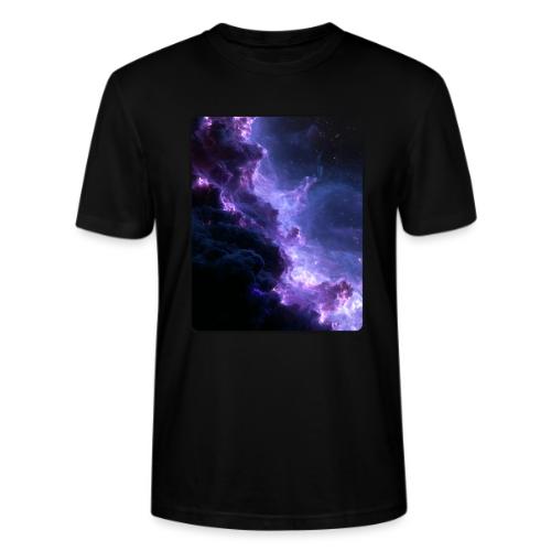Purple Nebula Space Design - Stanley/Stella Crafter Unisex Organic T-Shirt