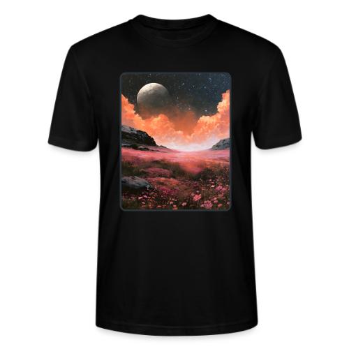 Moonlit Fantasy Flower Landscape - Stanley/Stella Crafter Unisex Organic T-Shirt