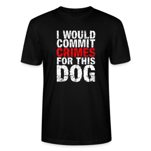 Id Commit Crimes for This Dog Funny Tee - Stanley/Stella Crafter Unisex Organic T-Shirt