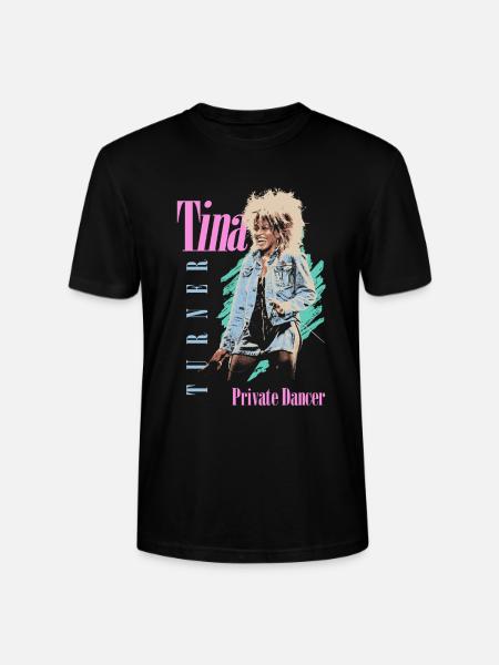 Tina Turner Private Dancer Design - Stanley/Stella Crafter Unisex Organic T-Shirt - black