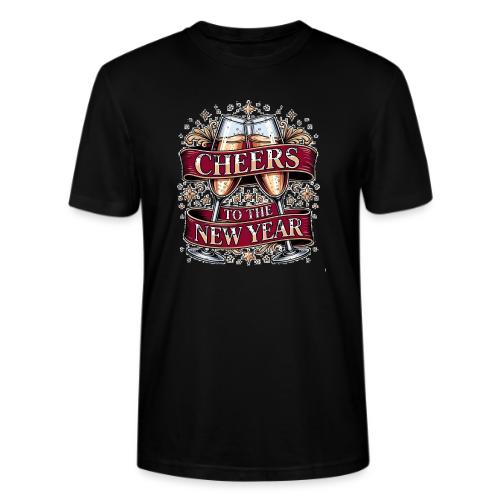 New Year's Champagne T-Shirt - Stanley/Stella Crafter Unisex Organic T-Shirt