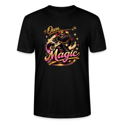 Own Your Magic – Glam Black Cat - Stanley/Stella Crafter Unisex Organic T-Shirt