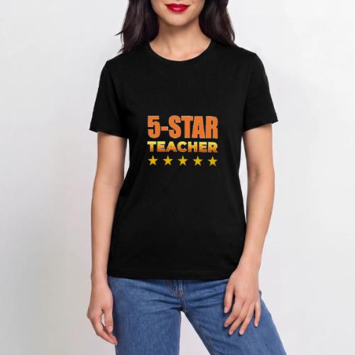 Five-Star Teacher - Stanley/Stella Crafter Unisex Organic T-Shirt