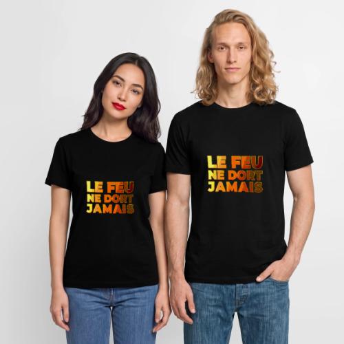 Fire never sleeps - Stanley/Stella Crafter Unisex Organic T-Shirt
