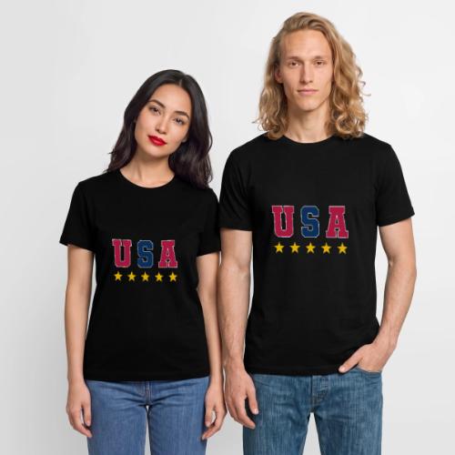 USA Varsity Stars - Stanley/Stella Crafter Unisex Organic T-Shirt