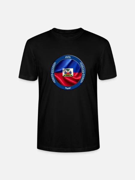 Haiti - Stanley/Stella Crafter Unisex Organic T-Shirt - black