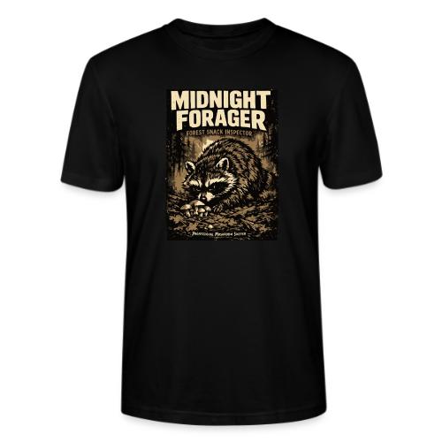Midnight Forager Raccoon Mushroom Hunter - Stanley/Stella Crafter Unisex Organic T-Shirt
