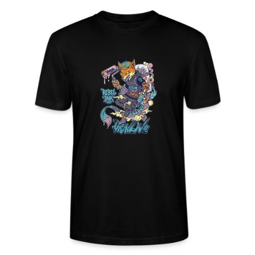 Kitsune Street Rebel - Stanley/Stella Crafter Unisex Organic T-Shirt