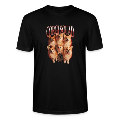 Corgi Squad Funny Dog Lover Vintage Shirt - Stanley/Stella Crafter Unisex Organic T-Shirt