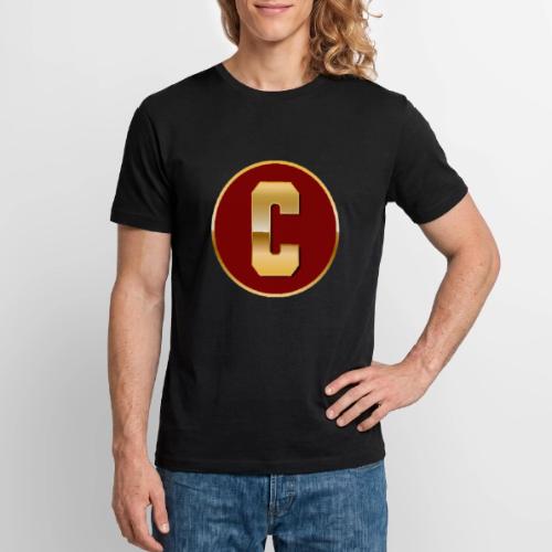 Letter C – Capital Varsity Alphabet Monogram - Stanley/Stella Crafter Unisex Organic T-Shirt