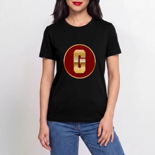 Letter G – Capital Varsity Alphabet Monogram - Stanley/Stella Crafter Unisex Organic T-Shirt