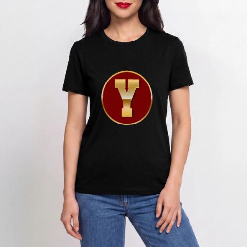 Letter Y – Capital Varsity Alphabet Monogram - Stanley/Stella Crafter Unisex Organic T-Shirt