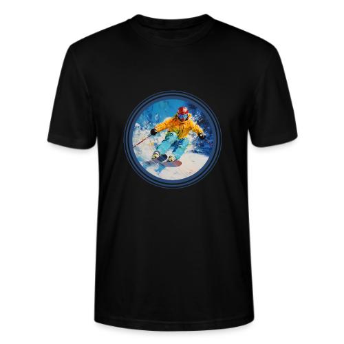 Born for Skiing - Stanley/Stella Crafter Unisex Organic T-Shirt