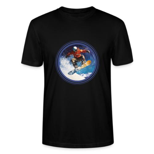 Snowboarding Rush - Stanley/Stella Crafter Unisex Organic T-Shirt