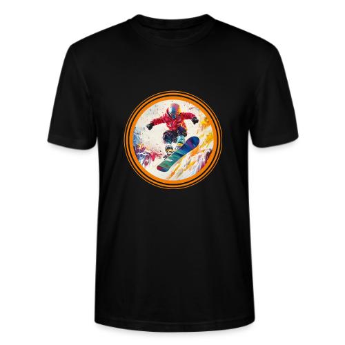 Snowboarding Horizon - Stanley/Stella Crafter Unisex Organic T-Shirt
