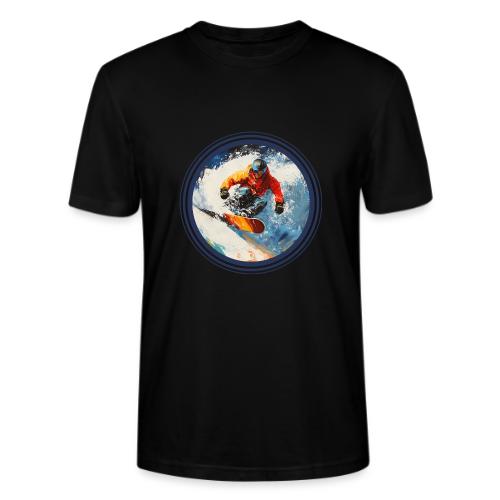 Snowboarding Rebel - Stanley/Stella Crafter Unisex Organic T-Shirt