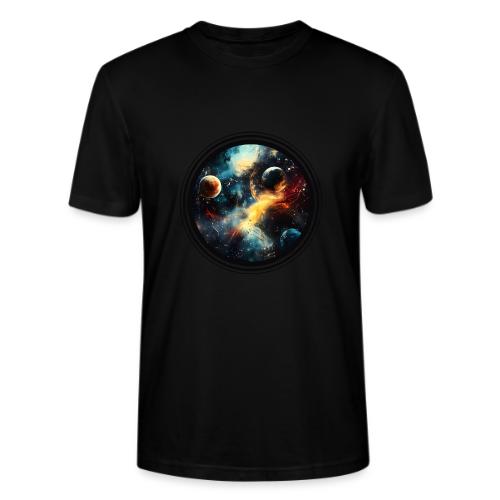 Painted Cosmos of Planets - Stanley/Stella Crafter Unisex Organic T-Shirt