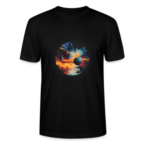 Cosmic Brush Planets - Stanley/Stella Crafter Unisex Organic T-Shirt