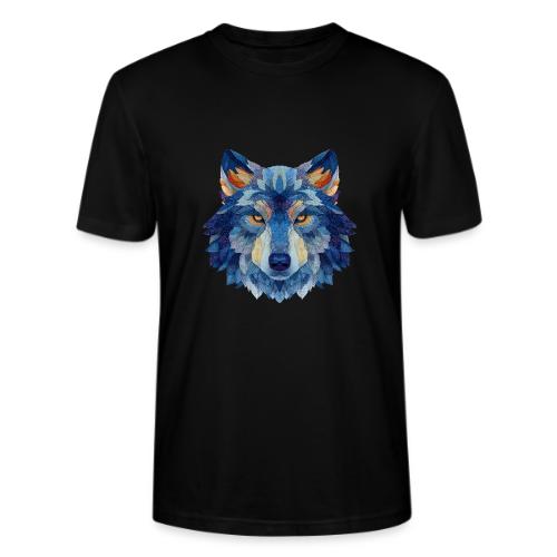 Wolf: Alpha Portrait - Stanley/Stella Crafter Unisex Organic T-Shirt