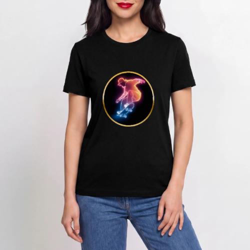 Skateboarding: Golden Trick Rider - Stanley/Stella Crafter Unisex Organic T-Shirt