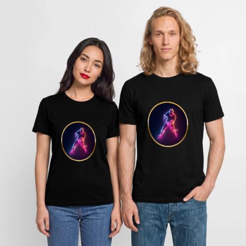 Hockey: Neon Ice Strike - Stanley/Stella Crafter Unisex Organic T-Shirt