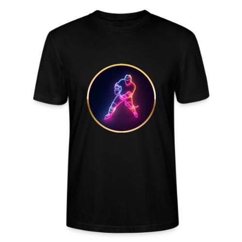 Hockey: Neon Ice Strike - Stanley/Stella Crafter Unisex Organic T-Shirt