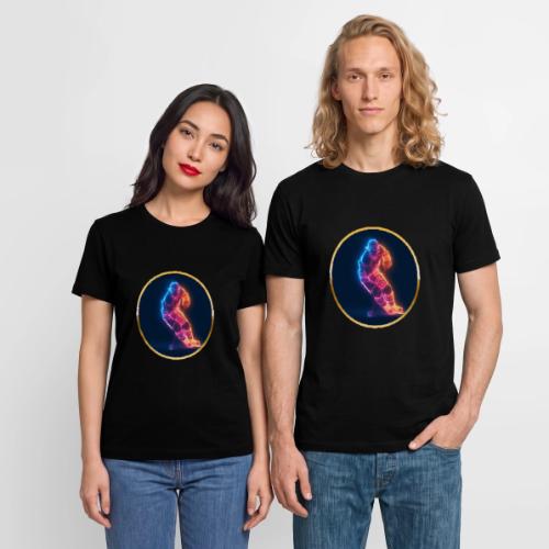 Hockey: Neon Hockey Sketch - Stanley/Stella Crafter Unisex Organic T-Shirt