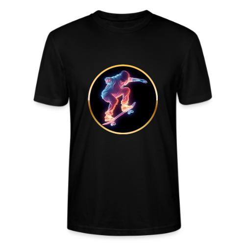 Skateboarding: Neon Skate Orbit - Stanley/Stella Crafter Unisex Organic T-Shirt