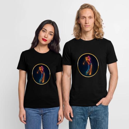 Neon Golf Motion - Stanley/Stella Crafter Unisex Organic T-Shirt