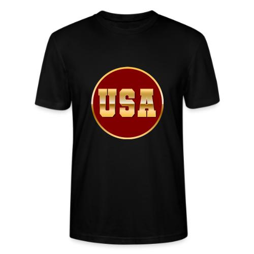 Golden USA Seal - Stanley/Stella Crafter Unisex Organic T-Shirt